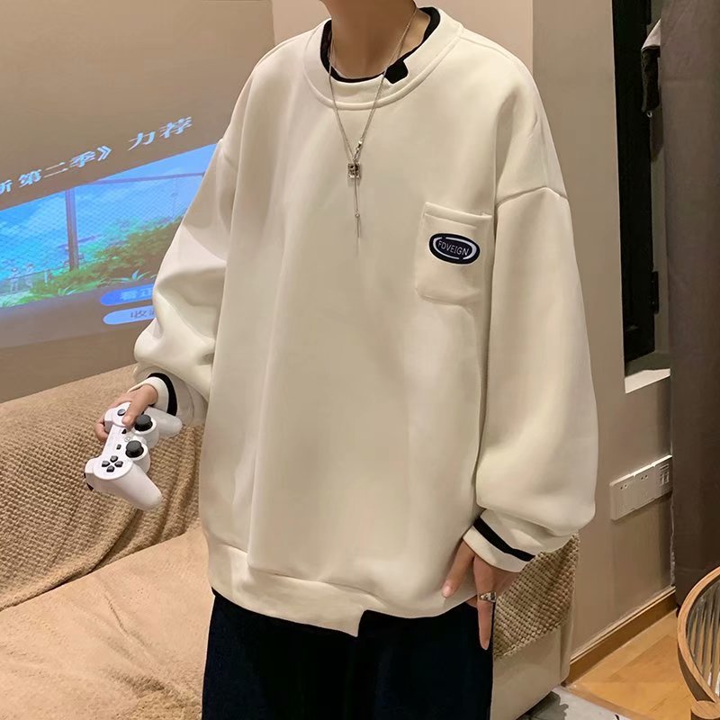 Áo sweater IFNICEFUTURE dáng rộng cá tính năng động dành cho nam