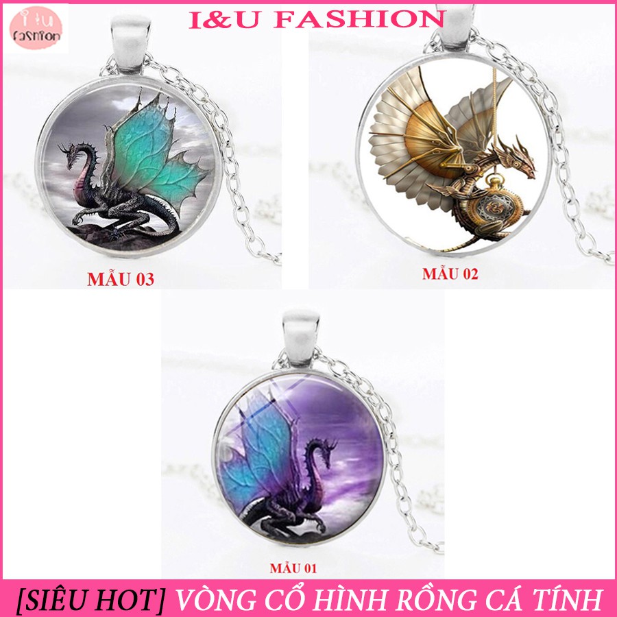 Vòng cổ dây chuyền Nam Nữ cá tính độc đáo hình rồng nhiều mẫu ( Có chọn mẫu ) VC-06