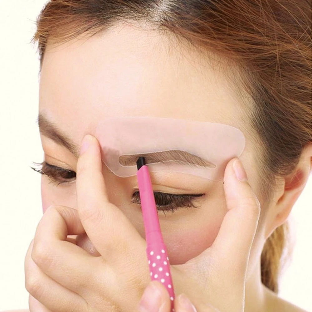 Thẻ khuôn vẽ lông mày DIY tiện dụng dễ sử dụng