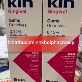 Nước súc miệng kin gingival ngừa nha chu