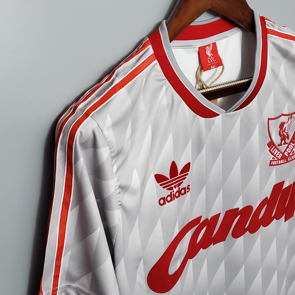 Áo Thun Bóng Đá Phong Cách Retro Đội Liverpool 89-91