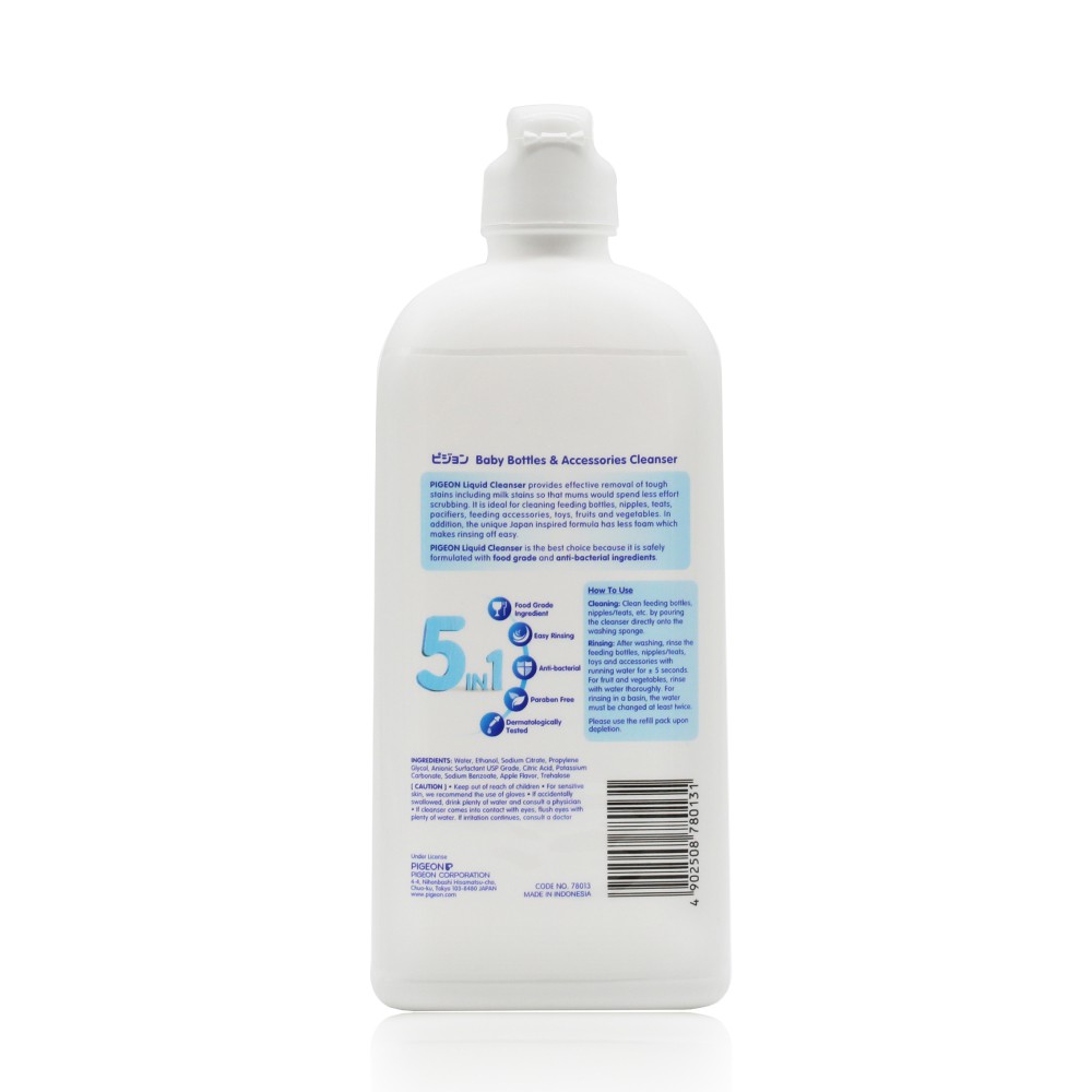 Nước rửa bình sữa Pigeon Eco 500ML