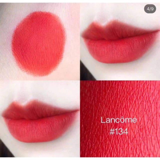 Son Lancome 134 Rouge Passion đỏ gạch