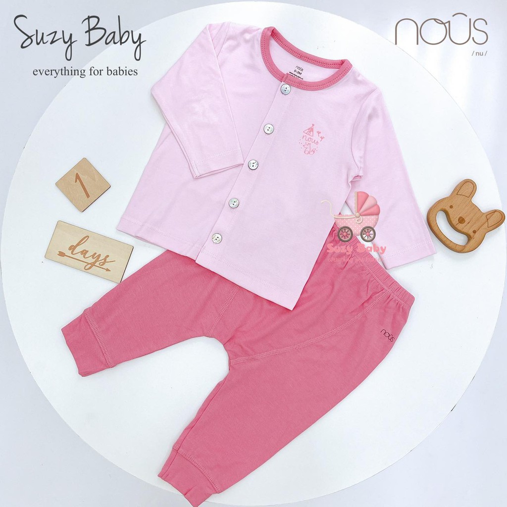 Bộ nous dài tay size lớn cho bé size 0m đên 12m