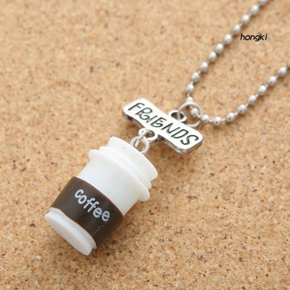 Set 2 Dây Chuyền Mặt Hình Thức Ăn Nhanh Dễ Thương