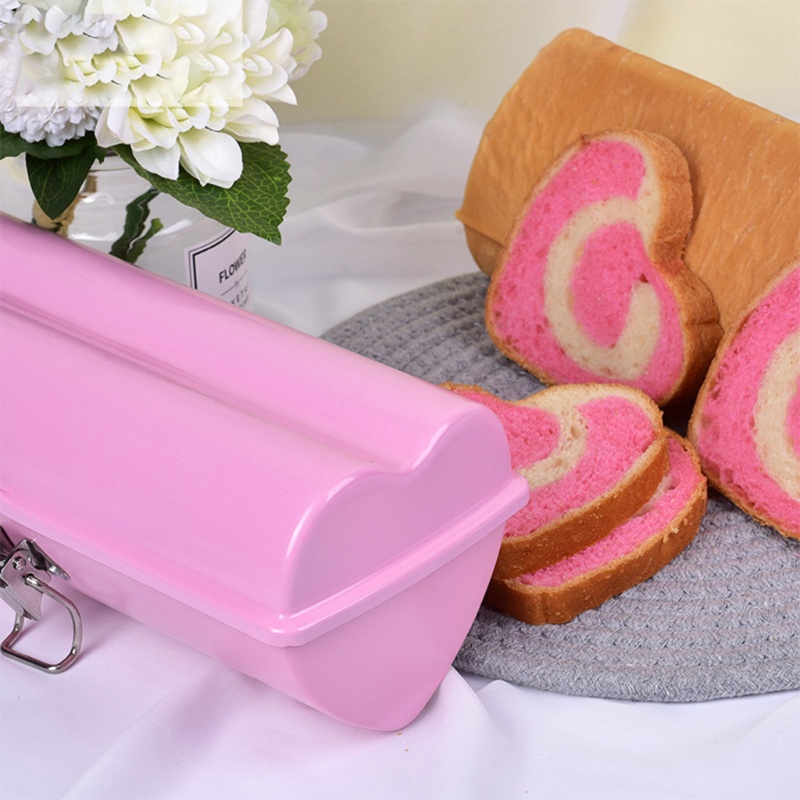 Khuôn Nướng Bánh Bằng Thép Không Gỉ Chống Dính Hình Hoa / Trái Tim / Hình Trụ