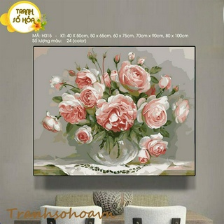 Tranh Sơn Dầu Số Hóa Hoa Hồng Tranhsohoavn Tranh Số Hóa Mã Tranh H015