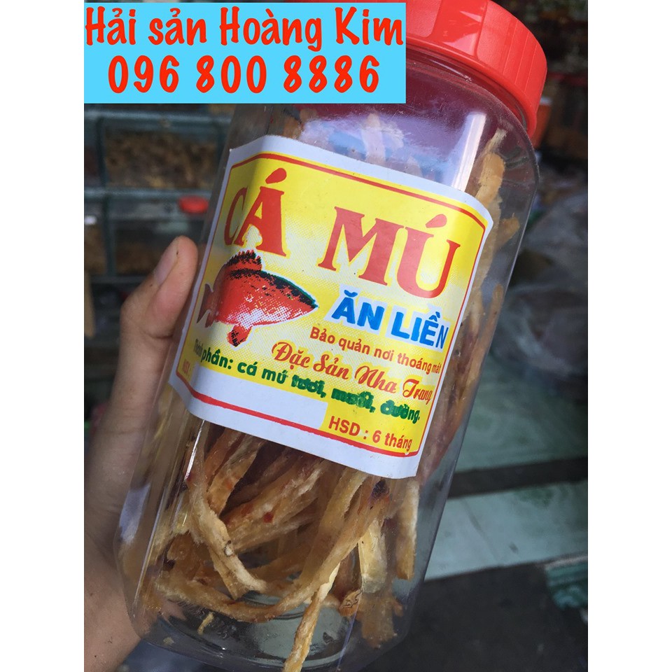 Cá mú tẩm gia vị ăn liền 200 gram - Đặc sản Nha Trang