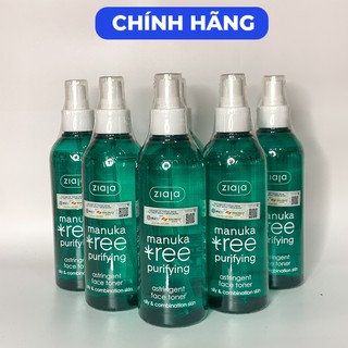 Nước Hoa Hồng ⚜️CHÍNH HÃNG⚜️ Nước Hoa Hồng Ziaja Manuka - Ziaja Face Toner