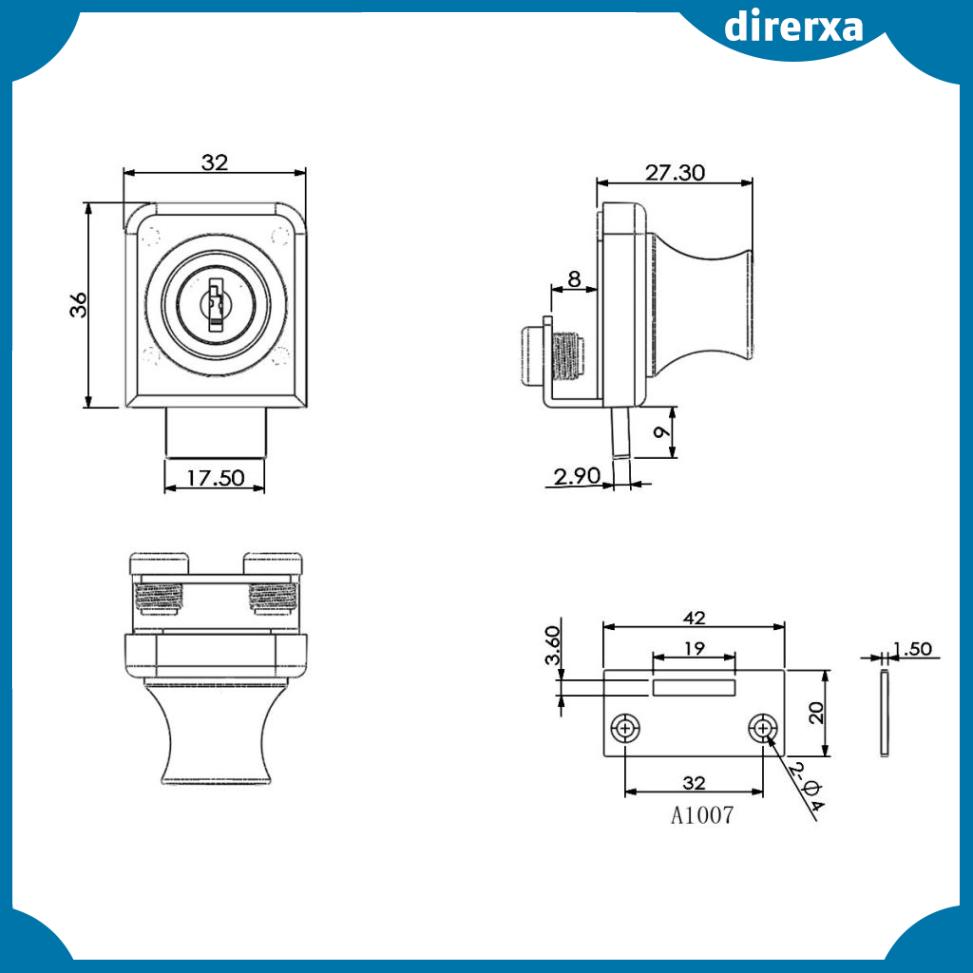 Ổ Khóa Cửa Tủ Chất Lượng Cao