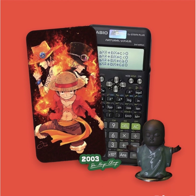 | Miếng Dán DECAL ONE PIECE Siêu Cute Dành Cho Các Dòng Máy Tính CASIO FX-580VNX,FX-570VN,FX-570ES,VINACAL...