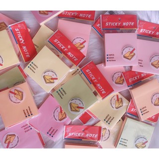 Giấy note - xấp có 5 màu 100 tờ ghi chú