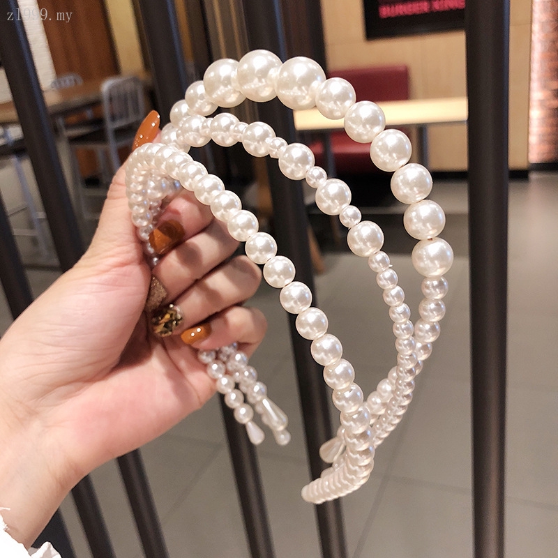 Cài Tóc Đính Cườm Phong Cách Hàn Quốc Dành Cho Nữ