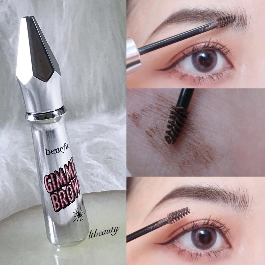 Mascara lông mày Benefit Cosmetics Gimme Brow+ Volumizing Eyebrow Gel Màu 3, 4, 4.5, 5, 6