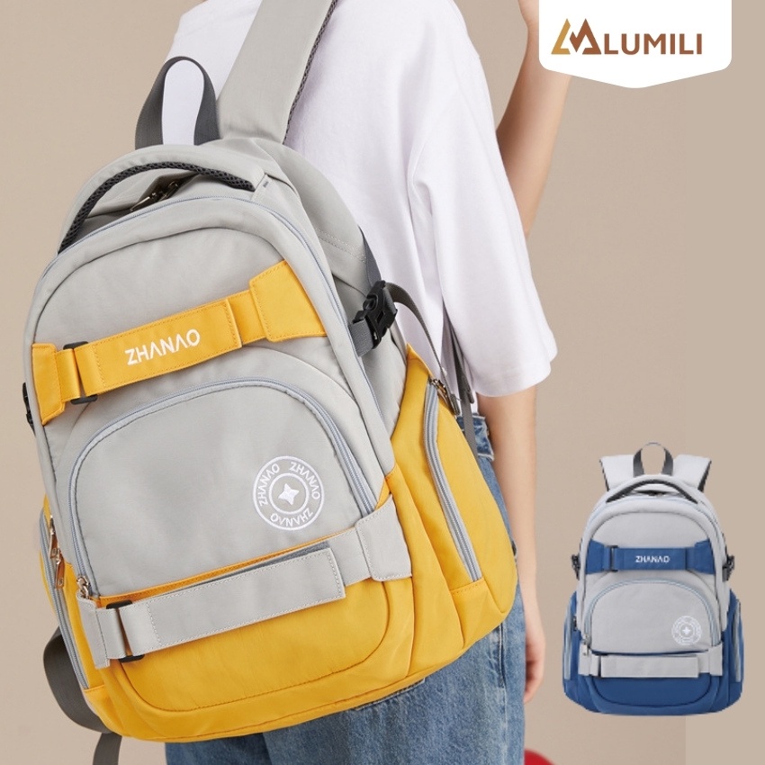 Balo đi học,nhiều ngăn tiện dụng nữ nam đẹp đi chơi đựng laptop phong cách ulzzang unisex