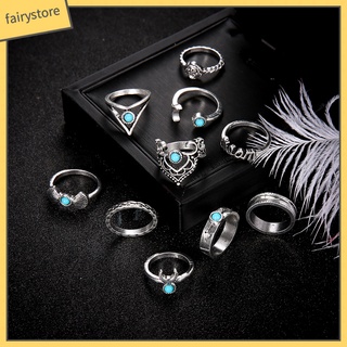 Set nhẫn nhiều kiểu dáng phong cách hoho