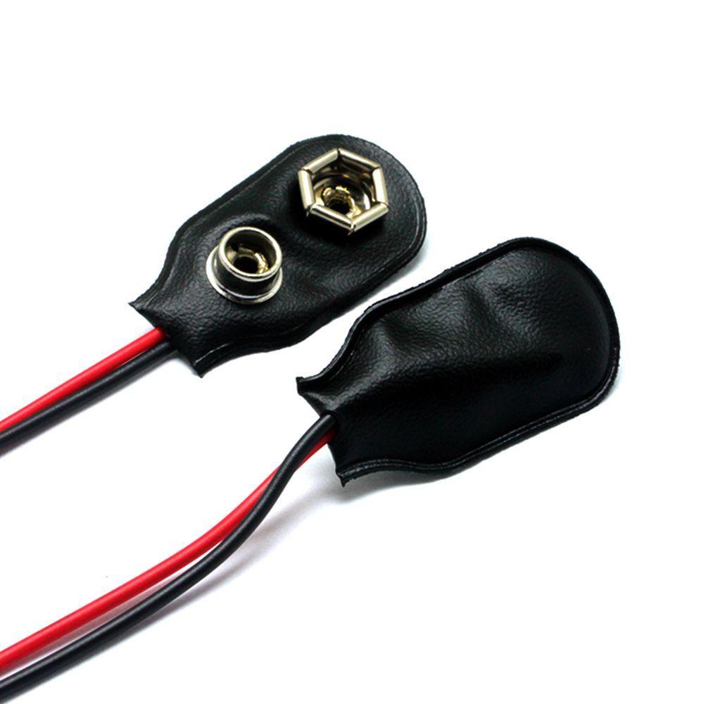 Kẹp Giữ Pin NICKOLAS PP3 Màu Đen 9V Dài 10CM Tiết Kiệm Điện