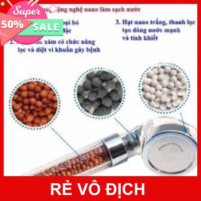 [Hot]-Vòi tắm hoa sen nano