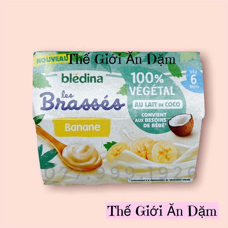 Sữa Chua Dừa Bledina Cho Bé Dị Ứng Đạm Bò 6m+