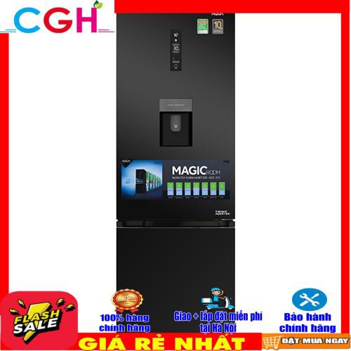 Tủ lạnh Aqua Inverter 320 lít AQR-IW378EB BS