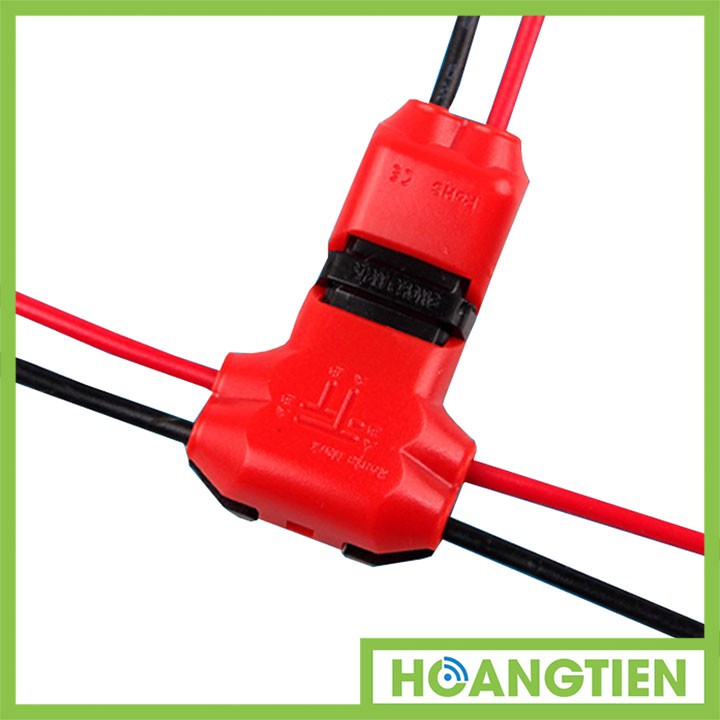 Cút nối dây điện nhanh chữ T hai cực TL-10