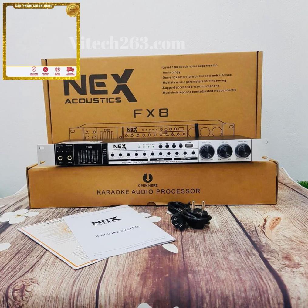 Vang Cơ NEX FX8, Có Cổng Quang-Bluetooth, Hàng Chuẩn Main Xịn 100%