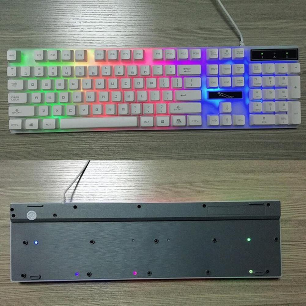 Bộ Bàn Phím Kèm Chuột Máy TínhCó LED 7 Màu | BigBuy360 - bigbuy360.vn