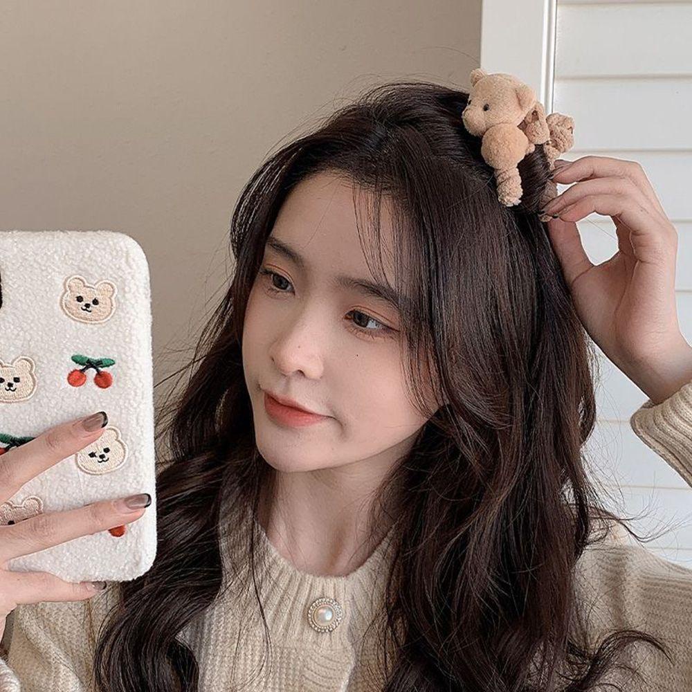 Kẹp Tóc Đuôi Ngựa Hình Vuốt Gấu Phong Cách Hàn Quốc Ngọt Ngào VANES1 Dành Cho Bạn Nữ
