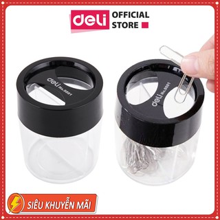 Hộp đựng ghim deli nam châm e9881
