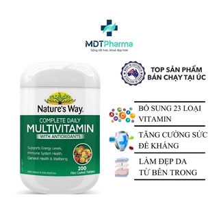 Vitamin Tổng Hợp Tảo Biển Nature’s Way Multivitamin 200 viên