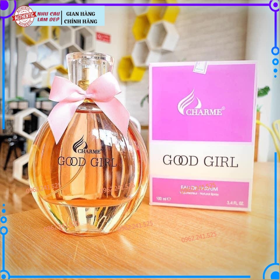 (Giao Hỏa Tốc) Mẫu Mới - Nước Hoa Good Girl 100ml Nữ Ch a r me Nồng nhiệt Quyến Rũ