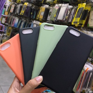 Oppo A5/ A3S Ốp lưng dẻo màu trơn dày dặn