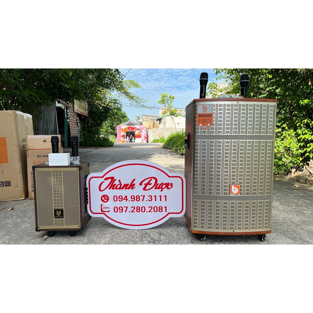 Loa Kéo Di Động Blutooth Cao Cấp BOK HA 15-29 Bass 40-3 đường tiếng