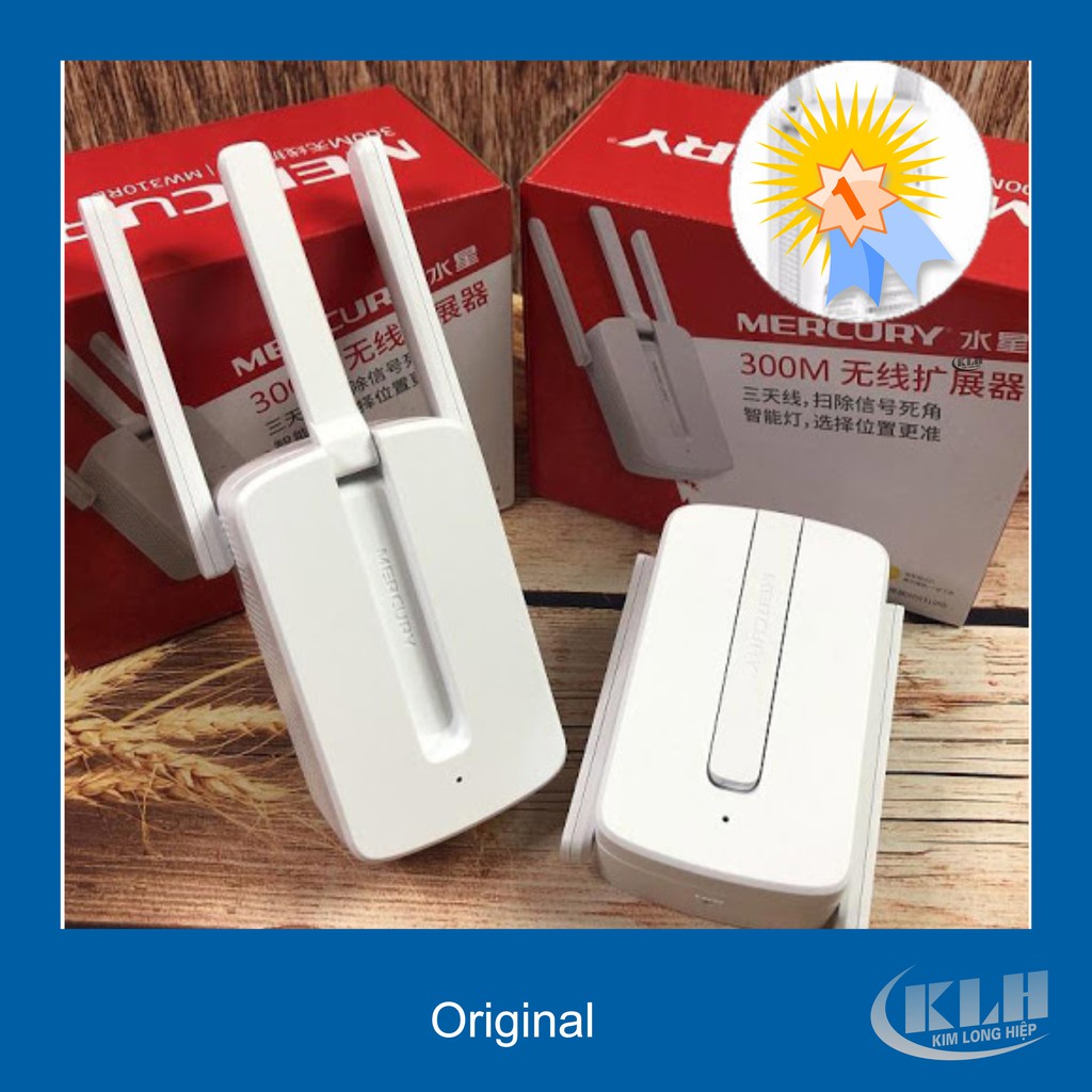 Kích sóng wifi - Thiết bị mở rộng wifi Mercury 3 râu