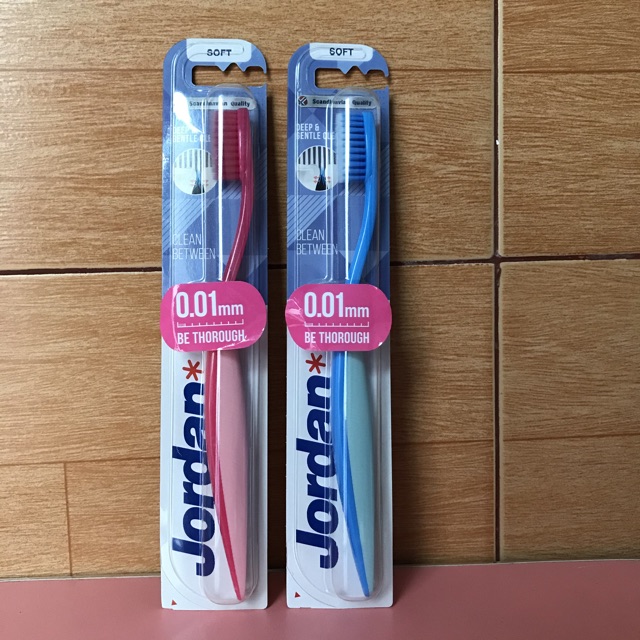 Bàn chải đánh răng JODAN CLEAR BETWEEN với sợi lông siêu nhỏ 0.01mm