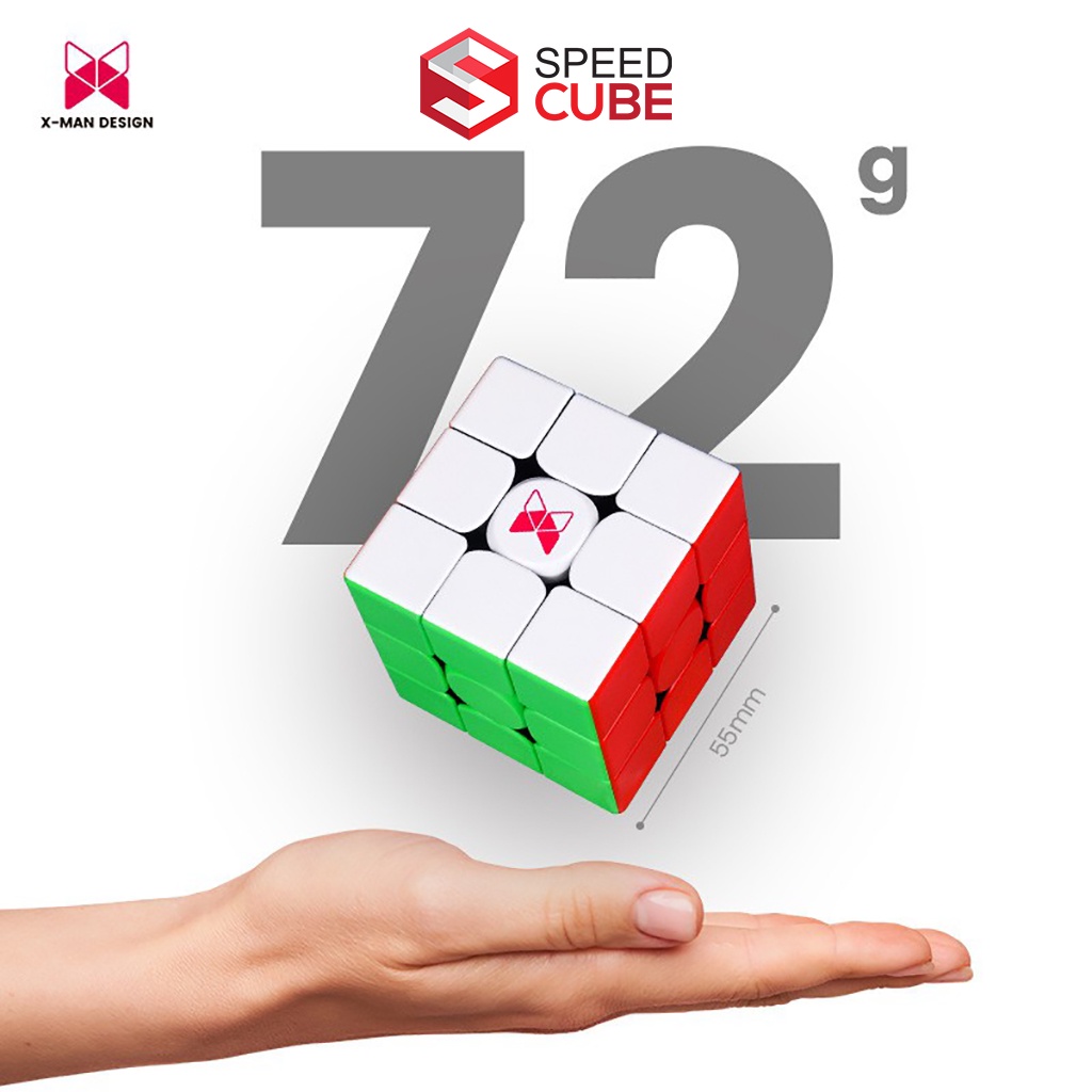 Rubik 3x3 QiYi X-Man Tornado v2 Rubic 3 Tầng Nam Châm Thế Hệ Thứ 2 (Flagship) Chính Hãng QiYi - Shop Speed Cube