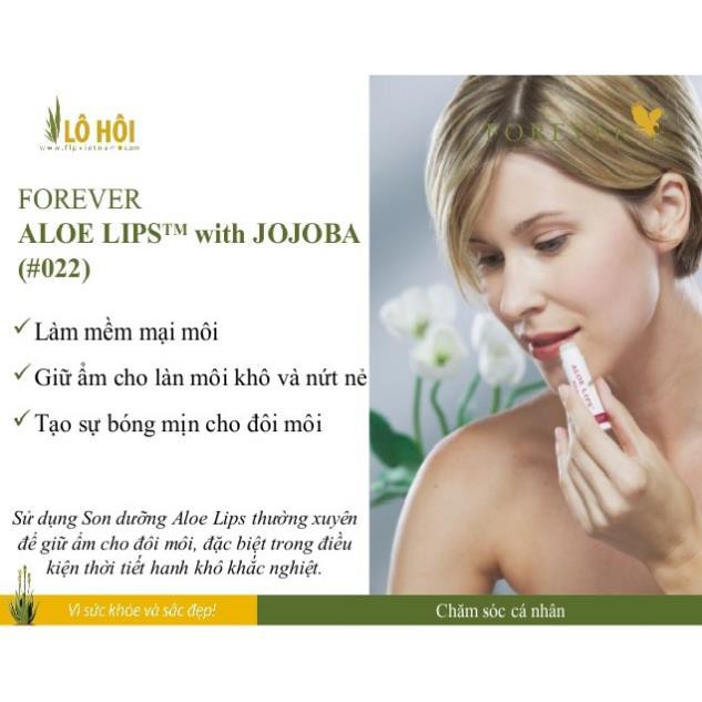 Son dưỡng môi Lô Hội Aloe Lips chính hãng USA