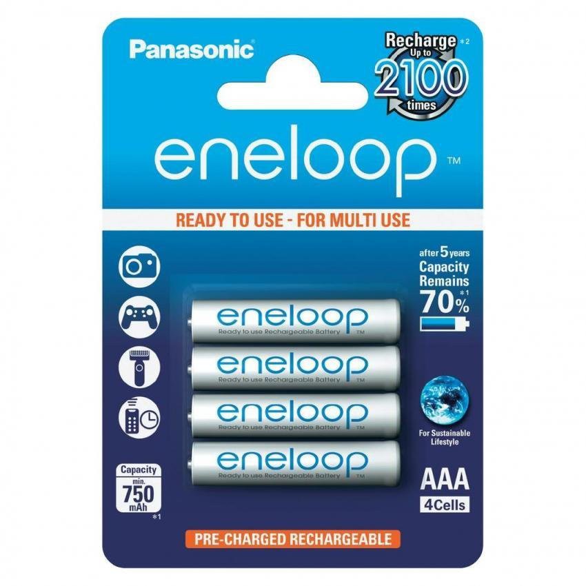 Pin Panasonic Eneloop AAA 750mAh (2100 lần )