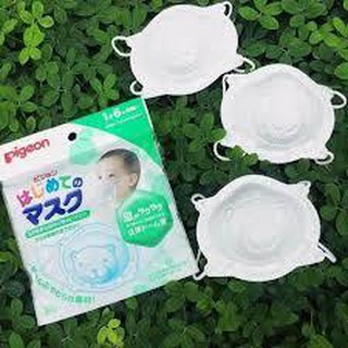 (Giá Rẻ)Khẩu trang gấu hiệu Pigeon ( set 3 chiếc )
