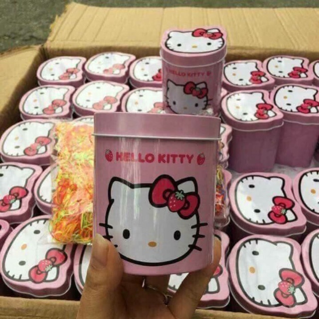 Hộp cột tóc kiity