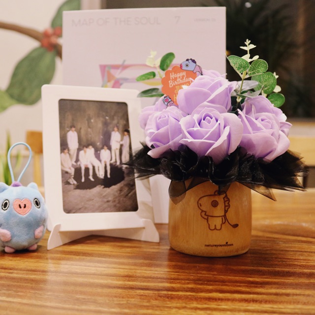 BT21 - Bình Hoa Sáp Mang