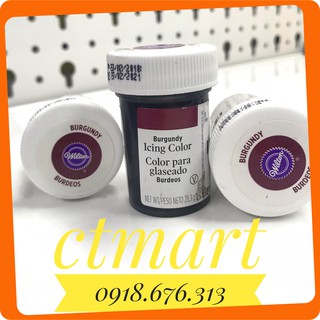 Màu đỏ tía BURGUNDY - Màu thực phẩm Wilton