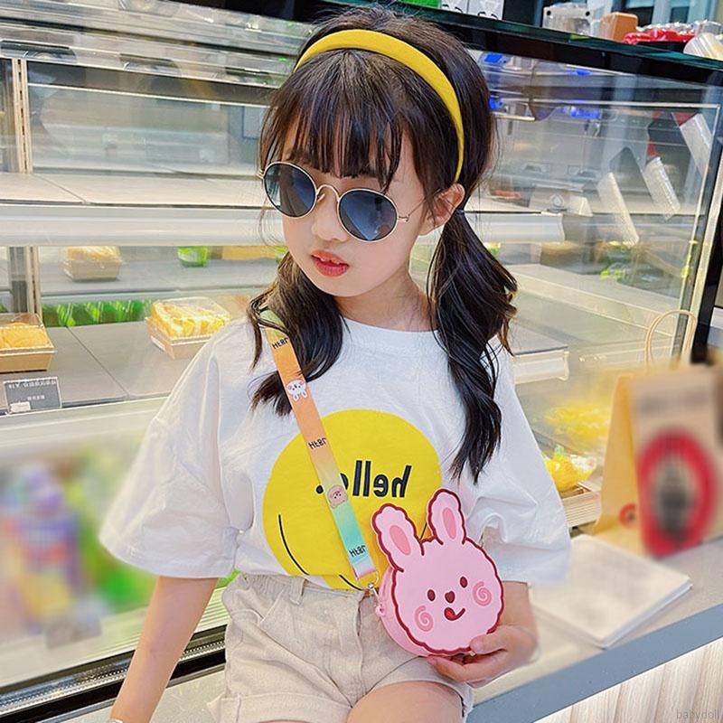 Túi đeo chéo vai họa tiết hoạt hình dễ thương cho bé gái