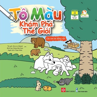 Sách-Combo (8 tập) - Tô màu khám phá thế giới