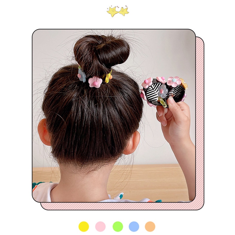 Kẹp Tóc Đuôi Ngựa Cố Định Hình Cá Mập Thời Trang Mùa Hè Cho Bé Gái