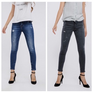 Quần jean nữ lưng cao đẹp xịn (2 màu)