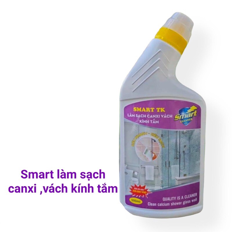 Thùng 24 chai Tẩy cặn canxi kính siêu nhanh siêu sạch
