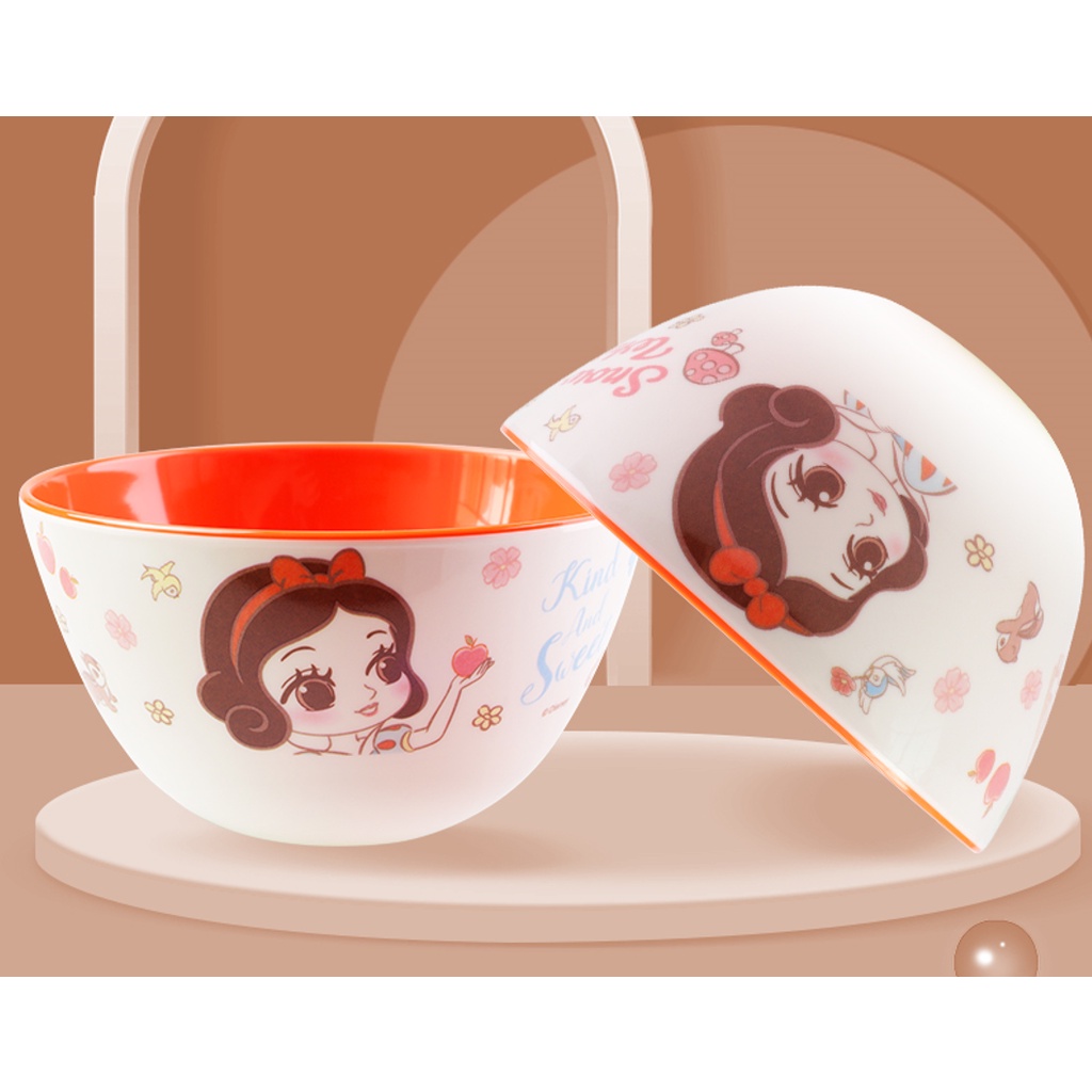 Chén bằng nhựa Melamine in hình hoạt hình Disney cho bé