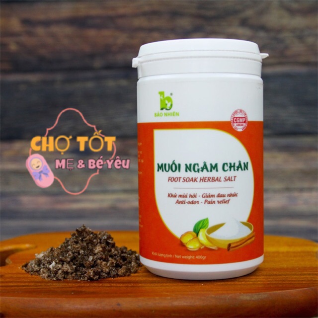 MUỐI NGÂM CHÂN GIẢM ĐAU XƯƠNG KHỚP BẢO NHIÊN - AN THẦN -NGỦ NGON