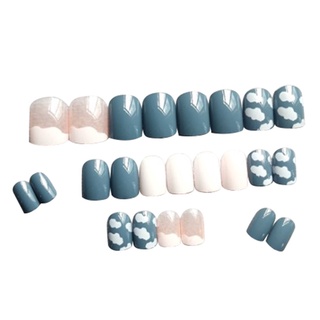 Set 24 Móng Tay Giả Kèm Keo Dán